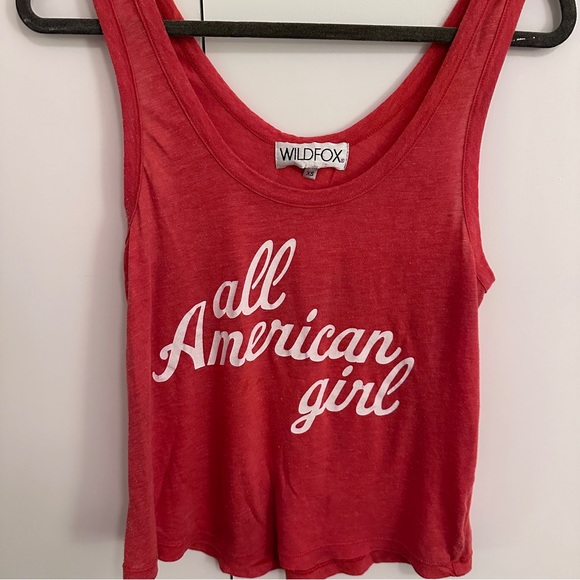 Wildfox All American Girl Tank - Picture 2 of 6